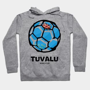 Tuvalu Football Country Flag Hoodie